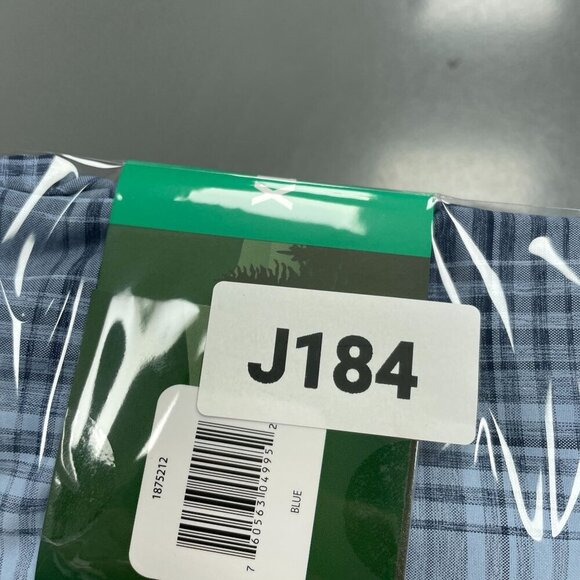 NEW Orvis Men's XL Short Sleeve Tech Shirt Blue Plaid Moisture Wicking UPF 30 - Picture 9 of 9